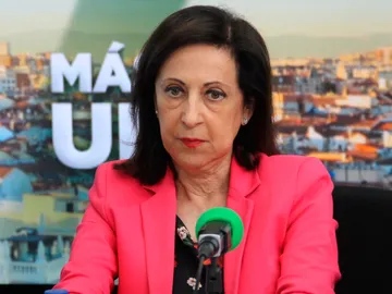 La ministra de Defensa, Margarita Robles, en los estudios de Onda Cero La ministra de Defensa, Margarita Robles, en los estudios de Onda Cero
