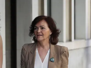 La vicepresidenta del Gobierno, Carmen Calvo La vicepresidenta del Gobierno, Carmen Calvo