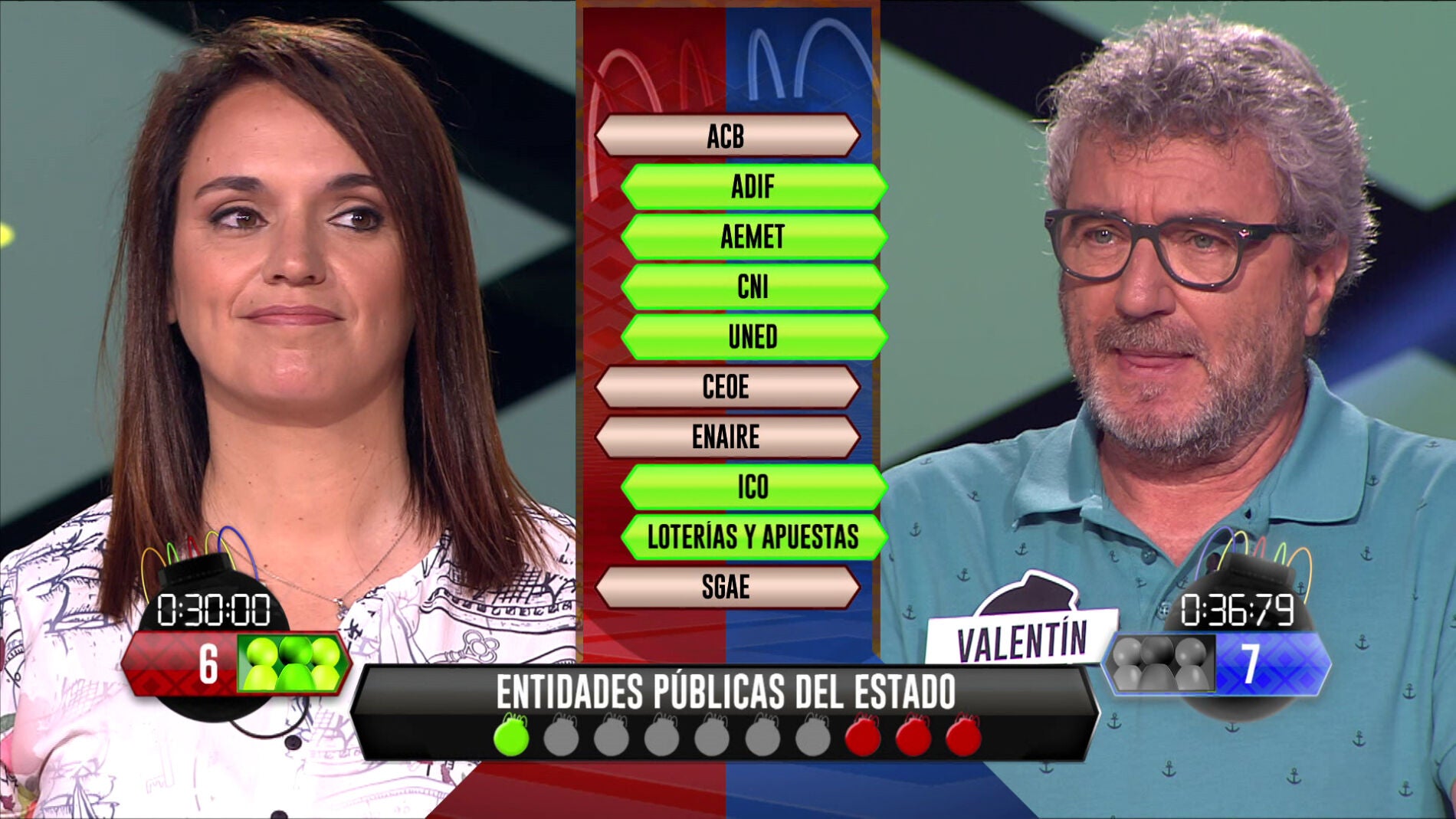 Valent&iacute;n, del equipo de 'Los Lobos', consigue la ventaja de la bomba estrat&eacute;gica con una magn&iacute;fica actuaci&oacute;n