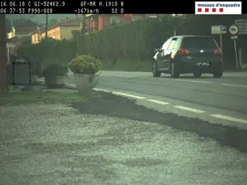 Coche pillado a 167km/h en un tramo de 50 Coche pillado a 167km/h en un tramo de 50