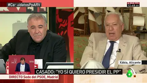 José Manuel García Margallo: "Quiero ser presidente del Gobierno en dos años" José Manuel García Margallo: "Quiero ser presidente del Gobierno en dos años"