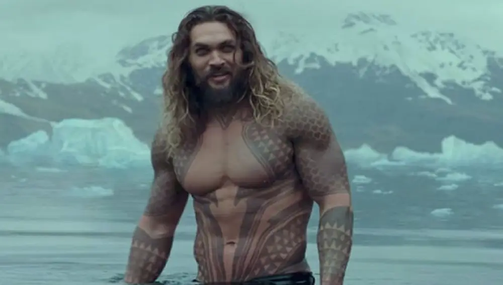 Jason Momoa en 'Aquaman'