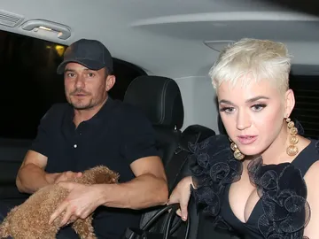 La cita de Katy Perry y Orlando Bloom con su perro La cita de Katy Perry y Orlando Bloom con su perro