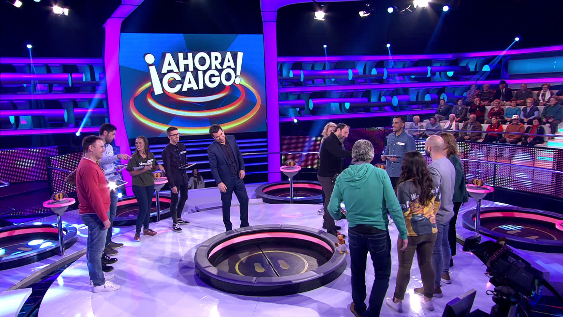 "&iexcl;Qu&eacute; desastre de entrada!", los concusantes de 'Ahora Caigo!' se hacen un l&iacute;o nada m&aacute;s empezar