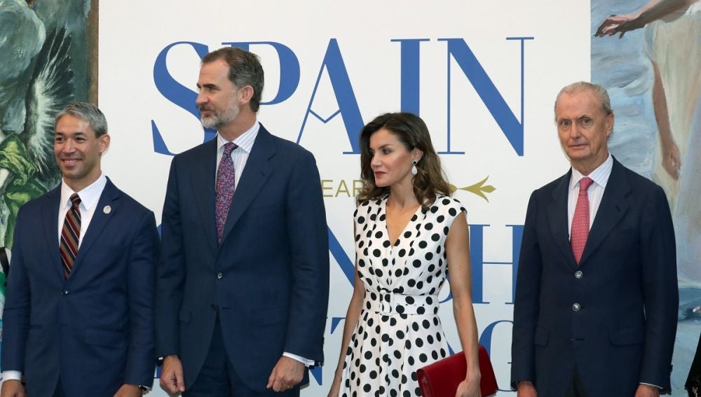 Los Reyes de España en EEUU