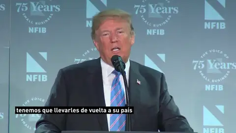 Trump defiende la separación de menores de sus familias como la opción más eficaz para luchar contra la inmigración ilegal Trump defiende la separación de menores de sus familias como la opción más eficaz para luchar contra la inmigración ilegal