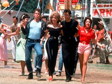 Los protagonistas de 'Grease' Los protagonistas de 'Grease'