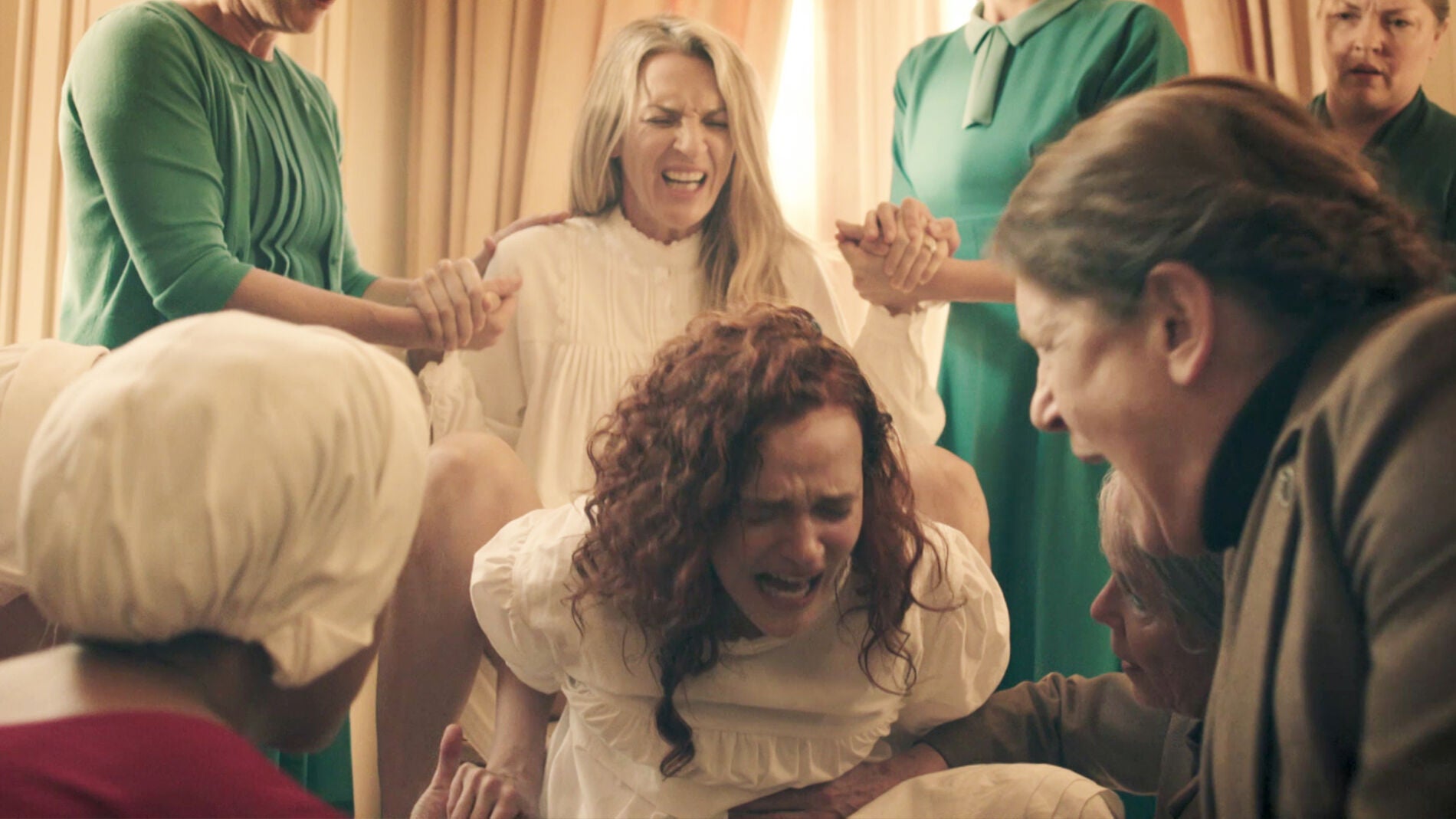 El cruel momento en el que a Janine le arrebatan a su hija reci&eacute;n nacida