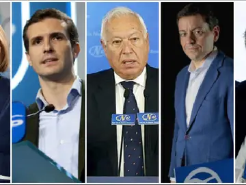 Candidatos a liderar el PP Candidatos a liderar el PP