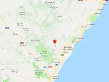 Pantano de Sitjar de Onda, en Castellón Pantano de Sitjar de Onda, en Castellón