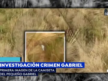 EXCLUSIVA: Espejo Público muestra la imagen de la camsieta de Gabriel que encontró Ana Julia Quezada EXCLUSIVA: Espejo Público muestra la imagen de la camsieta de Gabriel que encontró Ana Julia Quezada