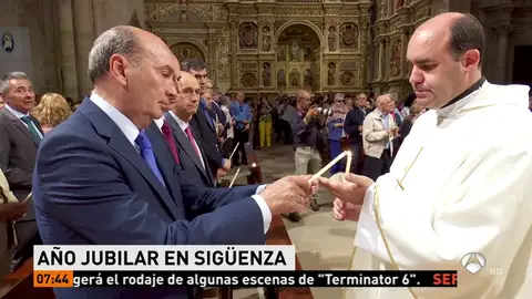 Sigüenza inicia los actos del año jubilar y celebra el 850 aniversario de la consagración de su Catedral con distintas actividades Sigüenza inicia los actos del año jubilar y celebra el 850 aniversario de la consagración de su Catedral con distintas actividades