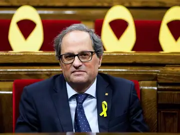 El presidente de la Generalitat Quim Torra El presidente de la Generalitat Quim Torra