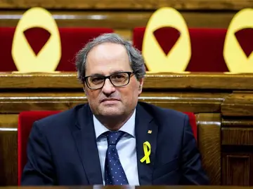 El presidente de la Generalitat Quim Torra El presidente de la Generalitat Quim Torra