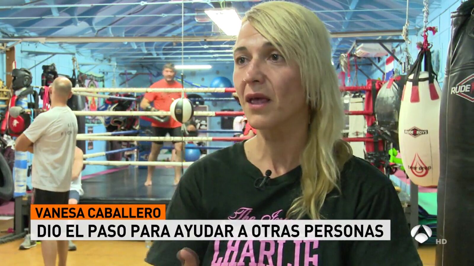 Vanesa Caballero, la primera boxeadora profesional que hizo pública su homosexualidad: 