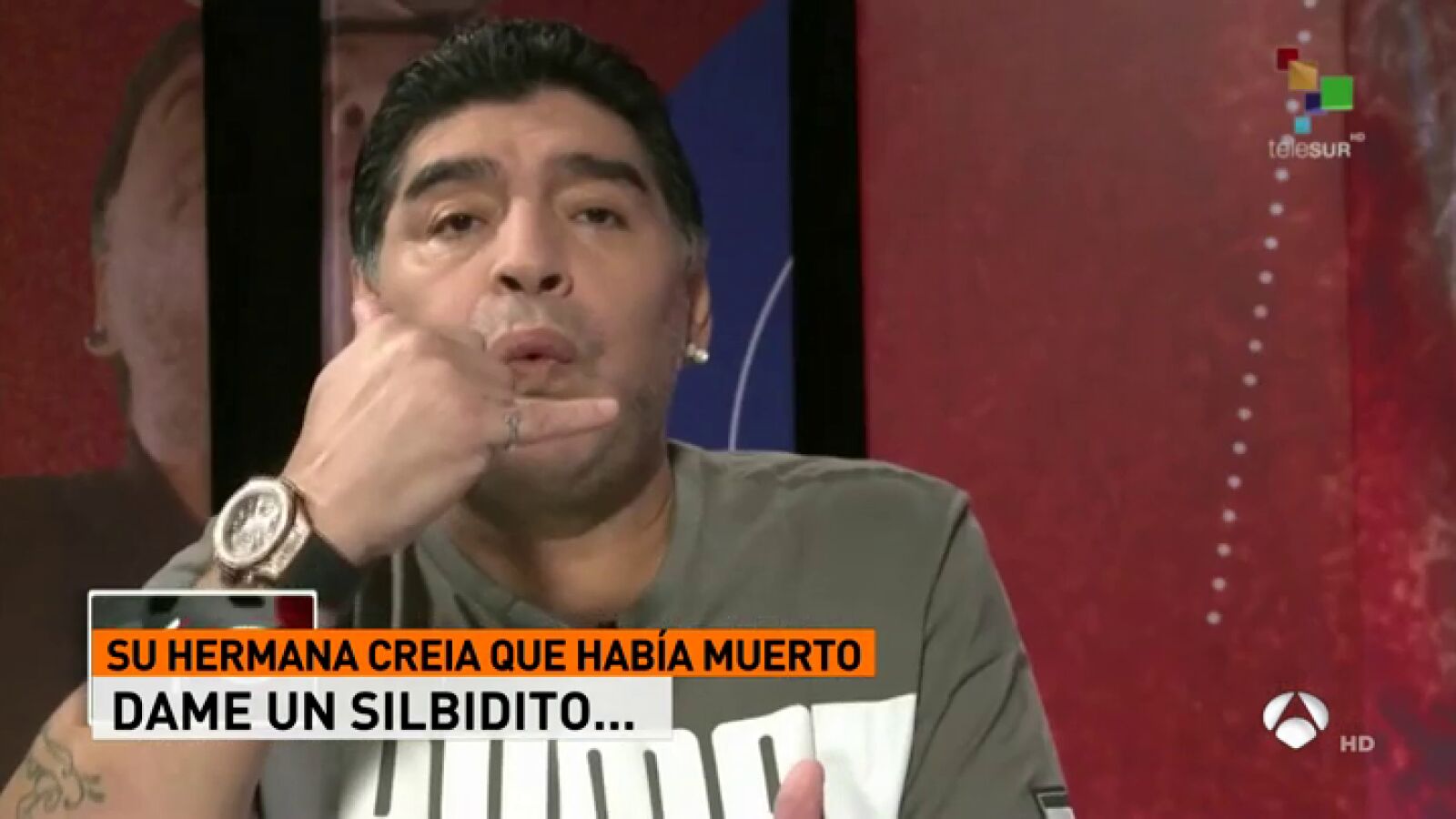 Maradona busca a la persona que grabó el audio de su supuesta muerte: 