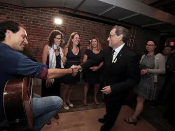 Fotografía facilitada por la Generalitat de Catalunya de su presidente, Quim Torra Fotografía facilitada por la Generalitat de Catalunya de su presidente, Quim Torra