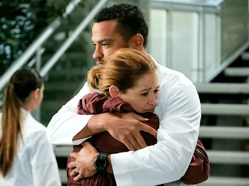 Jackson y April en 'Anatomía de Grey' Jackson y April en 'Anatomía de Grey'