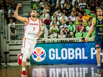 España ganó a Eslovenia en Liubliana España ganó a Eslovenia en Liubliana