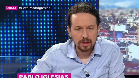 Pablo Iglesias en Espejo Público Pablo Iglesias en Espejo Público
