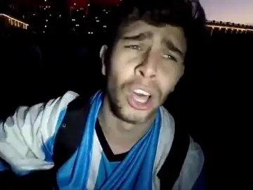 Aficionado argentino en el Mundial Aficionado argentino en el Mundial