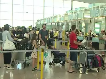 Pasajeros en el Prat Pasajeros en el Prat