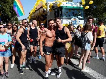 Celebración del Orgullo Gay en Barcelona Celebración del Orgullo Gay en Barcelona