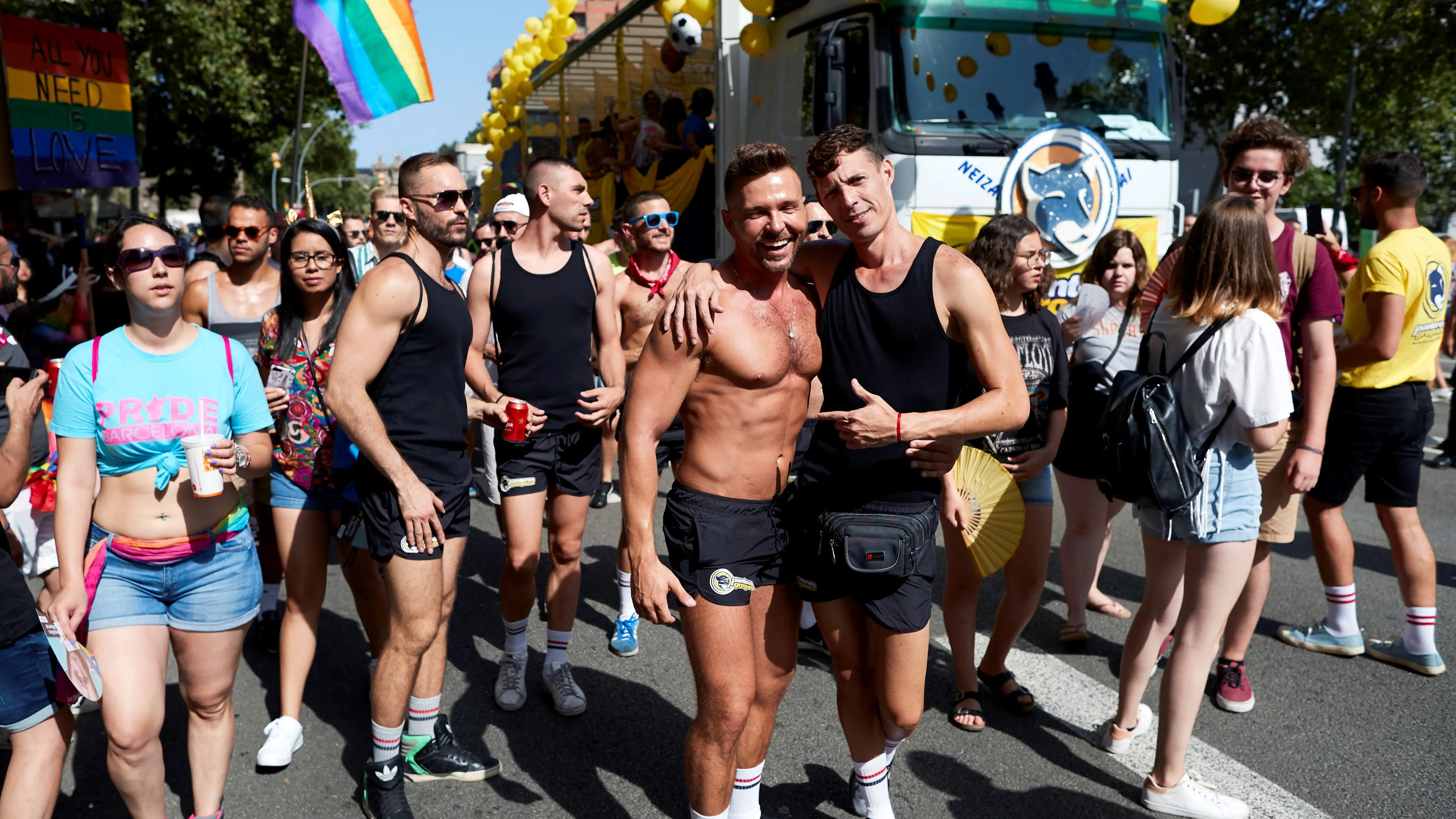 Celebración del Orgullo Gay en Barcelona Celebración del Orgullo Gay en Barcelona