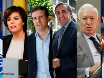 Candidatos a liderar el PP Candidatos a liderar el PP