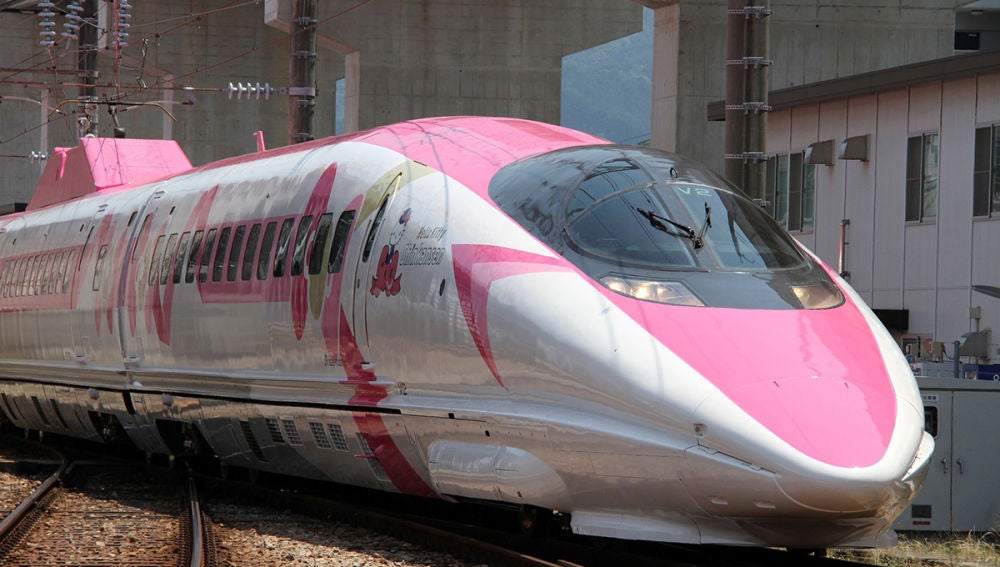 El tren de Hello Kitty en Japón