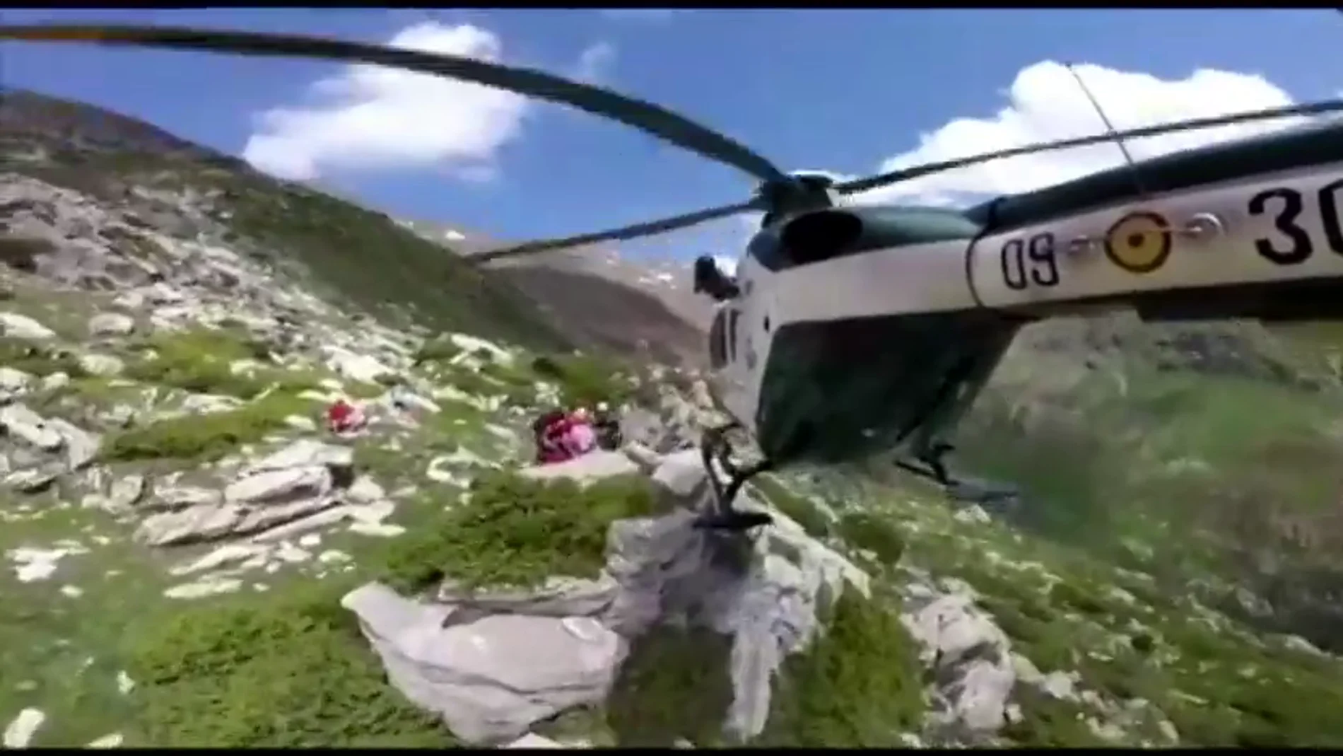 Rescates en el Pirineo aragonés Rescates en el Pirineo aragonés