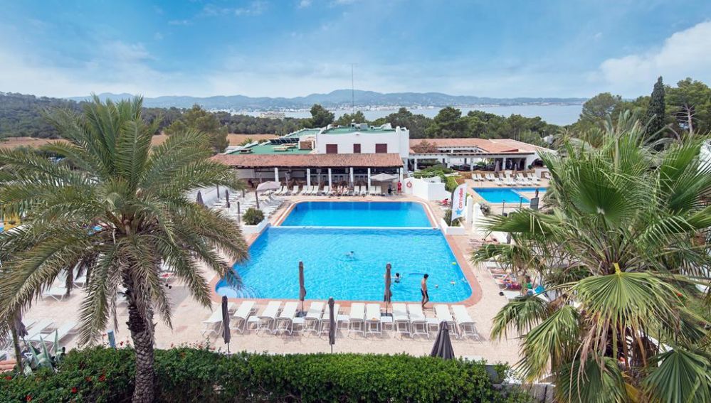 Imagen de archivo de la piscina del hotel