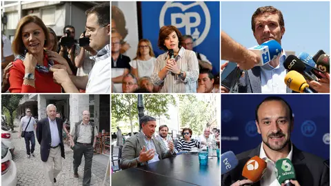Los seis candidatos a la presidencia del PP VÍDEO: Los seis candidatos a la presidencia del PP