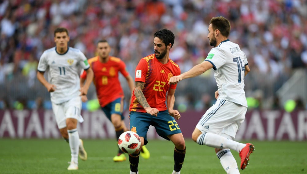 Isco, ante Rusia