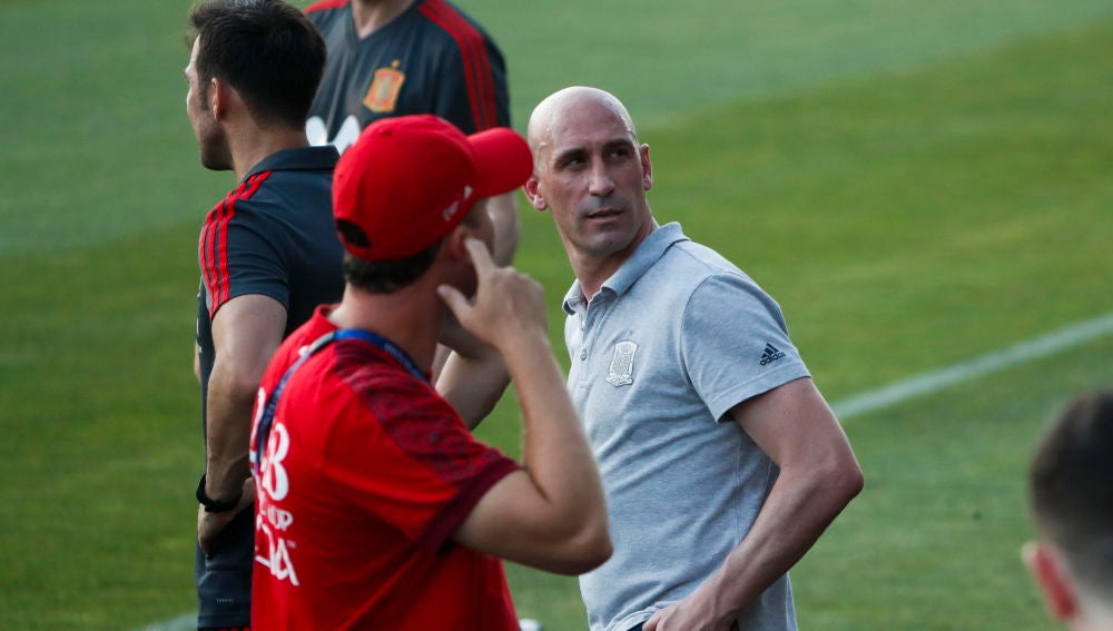 Luis Rubiales, presidente de la RFEF