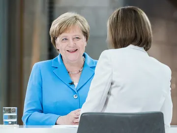 La canciller Angela Merkel La canciller Angela Merkel