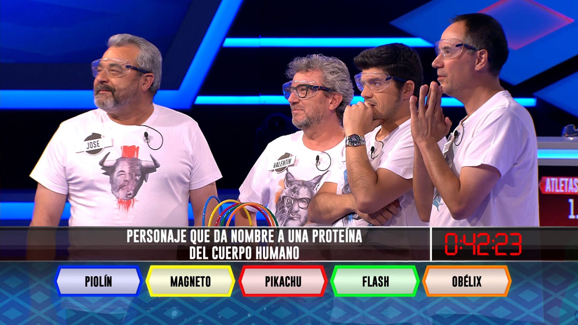 'Los Lobos' admiten no tener "ni idea" en la cuarta bomba de '&iexcl;Boom!': "Me quedo con Piol&iacute;n"
