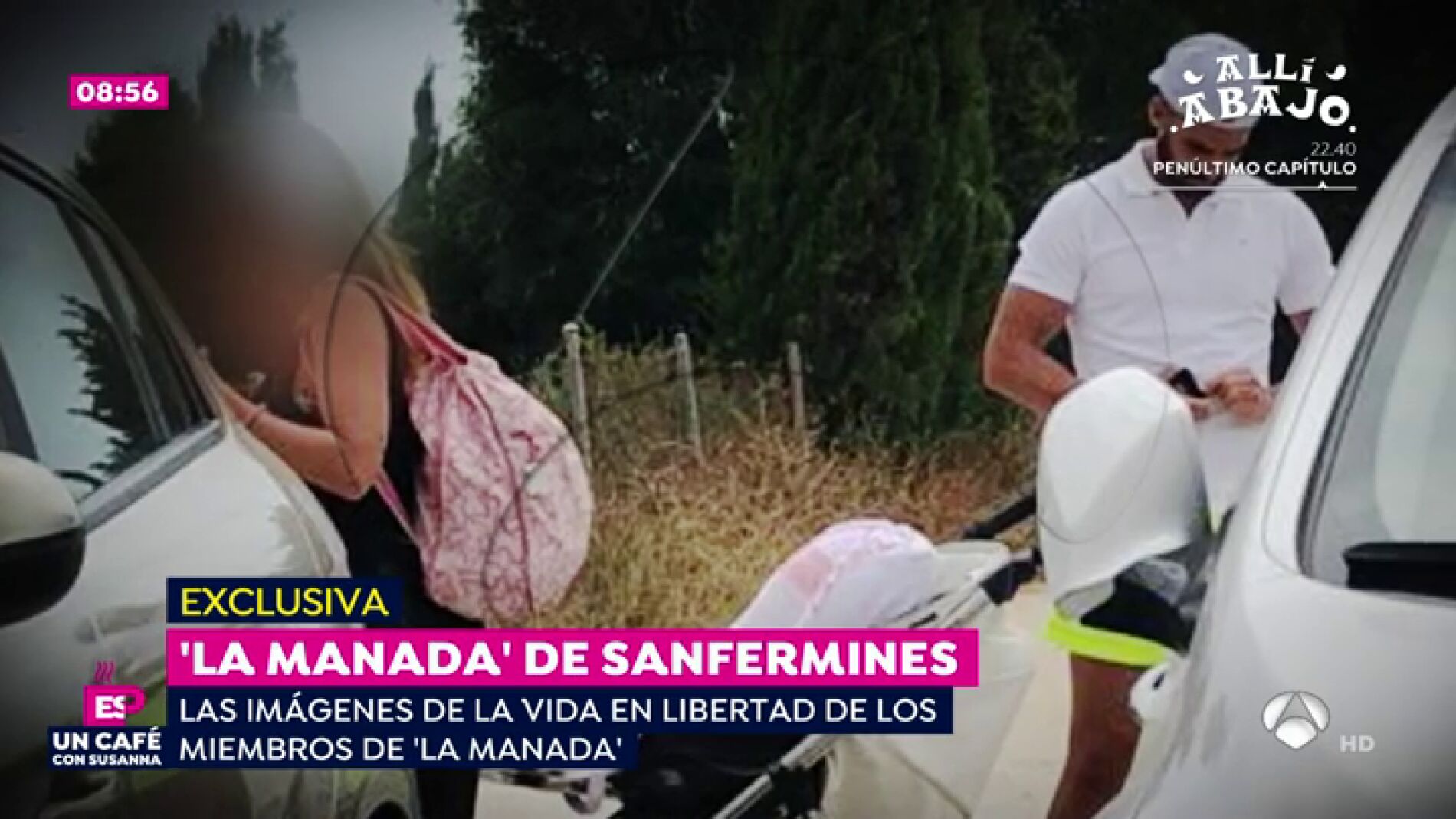 EXCLUSIVA: Las im&aacute;genes de 'La Manada' pasando el fin de semana con sus parejas y familiares