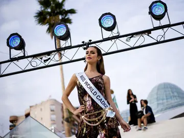 La modelo Ángela Ponce en una fotografía de archivo La modelo Ángela Ponce en una fotografía de archivo