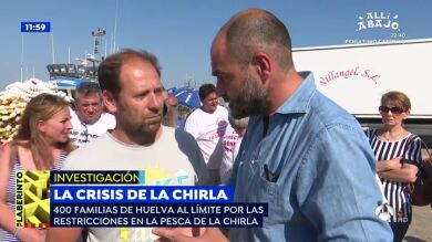 Más de 400 familias de Punta Umbría, en la ruina por la prohibición de la pesca de la chirla