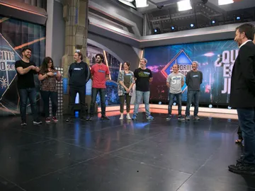 Juana Acosta y Luis Callejo juegan en 'El Hormiguero 3.0' a '¿Quién es el jefe?' Juana Acosta y Luis Callejo juegan en 'El Hormiguero 3.0' a '¿Quién es el jefe?'