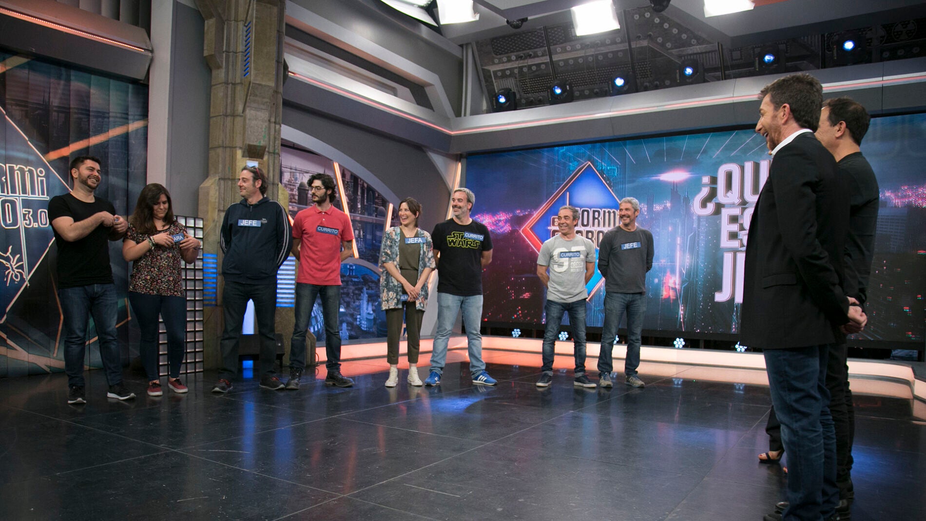 Juana Acosta y Luis Callejo juegan en 'El Hormiguero 3.0' a '&iquest;Qui&eacute;n es el jefe?'