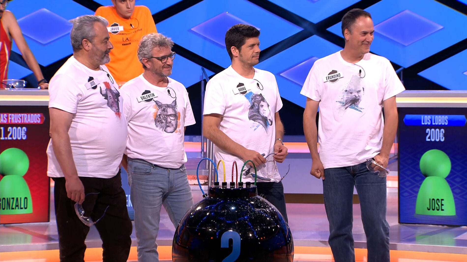 Descubre con qu&eacute; animal se identifica cada uno de 'Los Lobos' gracias a sus camisetas