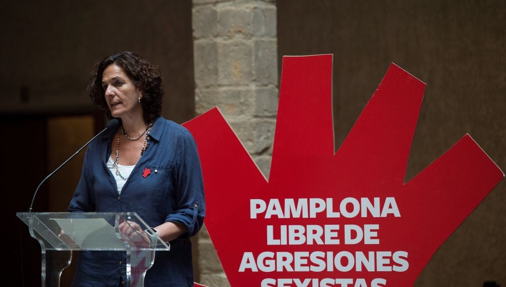 La concejala de Seguridad Ciudadana del Ayuntamiento de Pamplona, Itziar Gómez.
