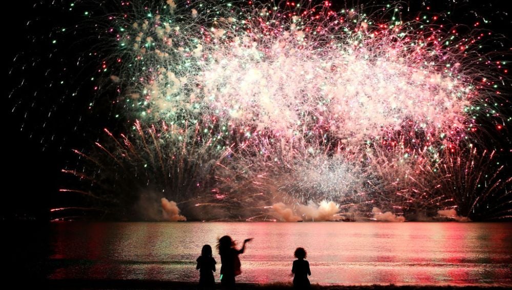 El espectáculo de fuegos artificiales (02-07-2018)