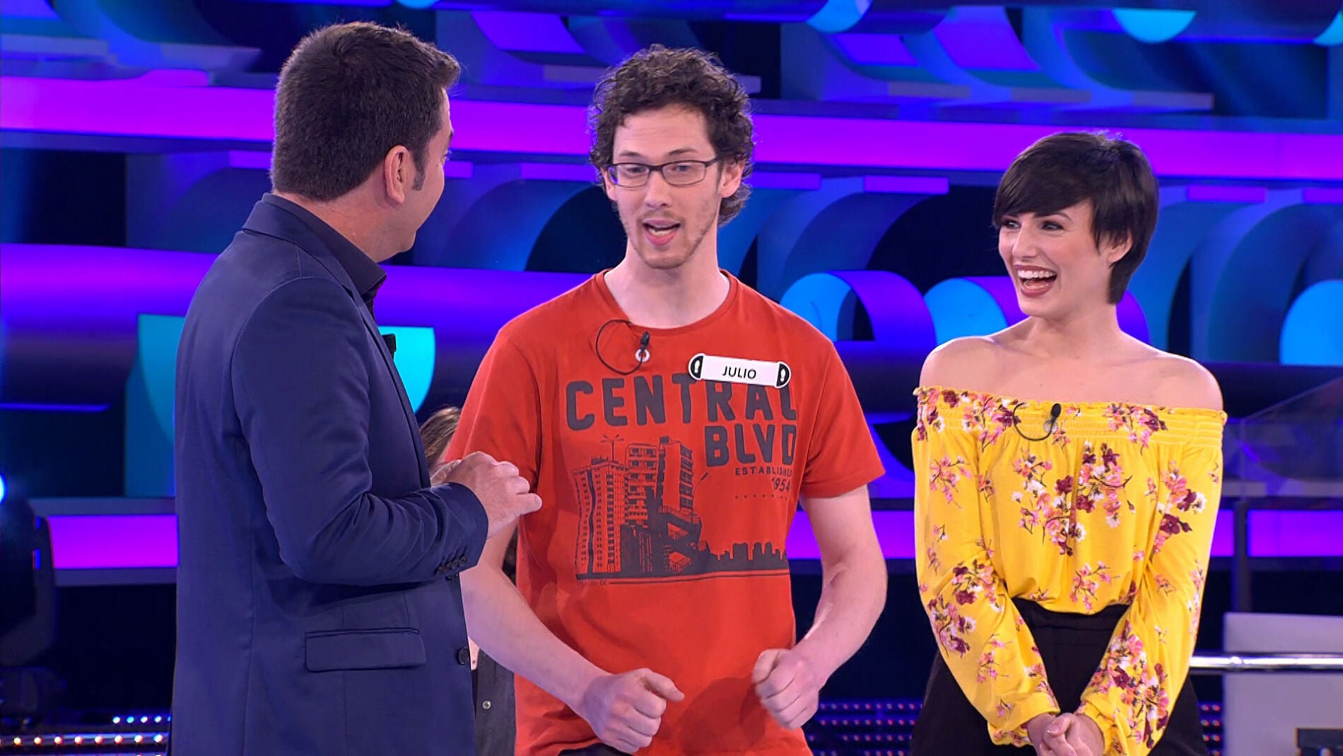 Un concursante de '&iexcl;Ahora Caigo!' sorprende con una canci&oacute;n diferente: "Muchas gambas diferentes, es una maravilla"