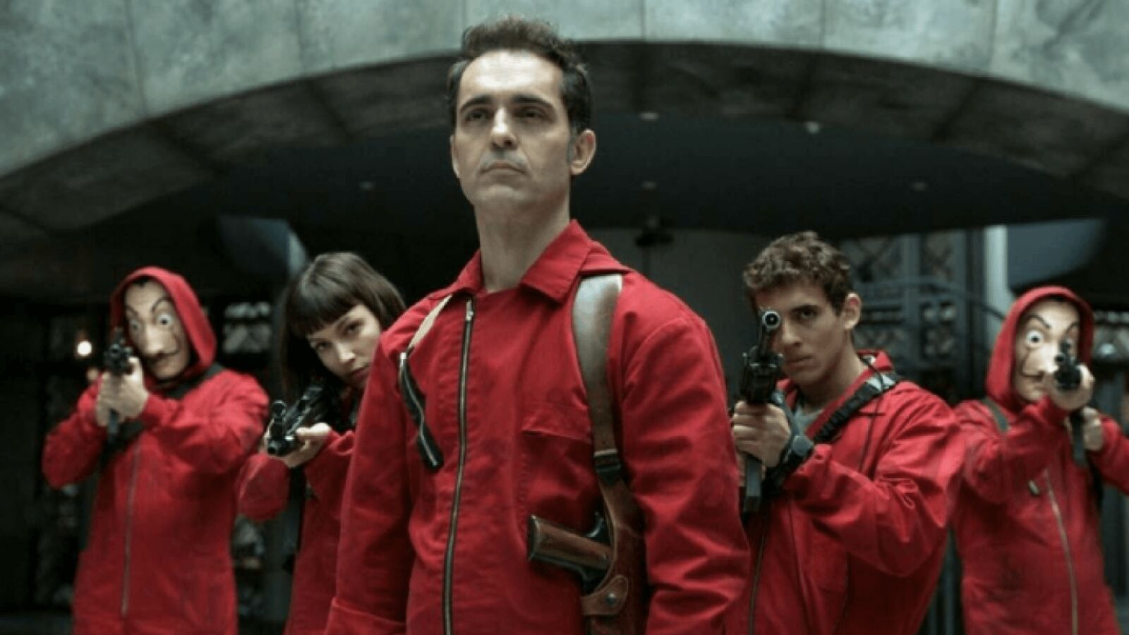 Así es el impresionante Escape Room de 'La casa de papel'
