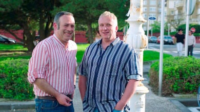 Iker Galartza, el superhéroe de la risa en 'Allí Abajo'