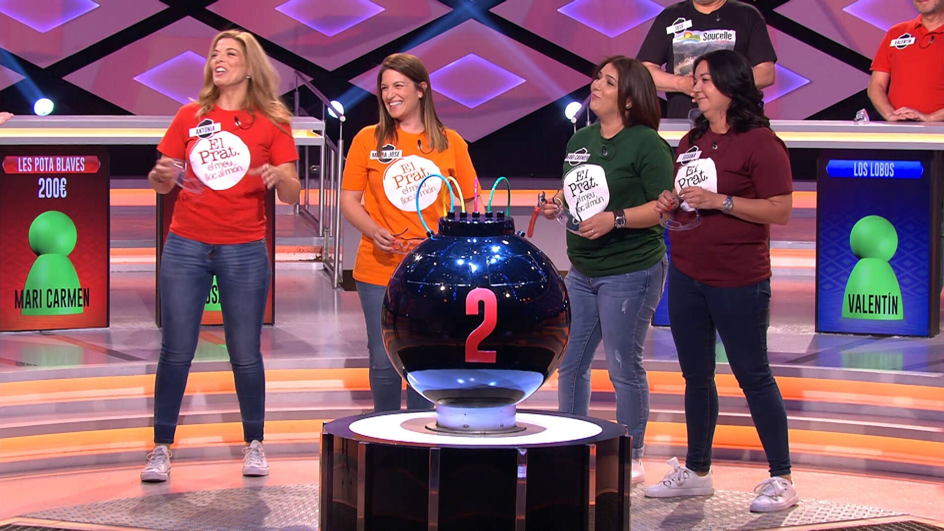 El equipo de 'Les pota blaves' confiesan que se gastar&iacute;an el bote de '&iexcl;Boom!' en "bolas de colores y en el quir&oacute;fano"