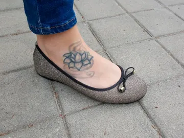 Imagen del tatuaje de la opositora a psicóloga militar Imagen del tatuaje de la opositora a psicóloga militar